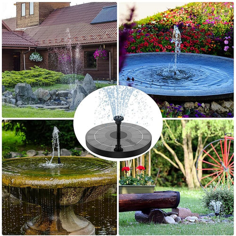 Solar Garden Fountain