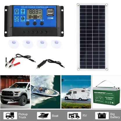 SolarMax 100 Kit Solar Battery Charger 12V