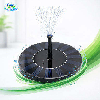 Solar Garden Fountain