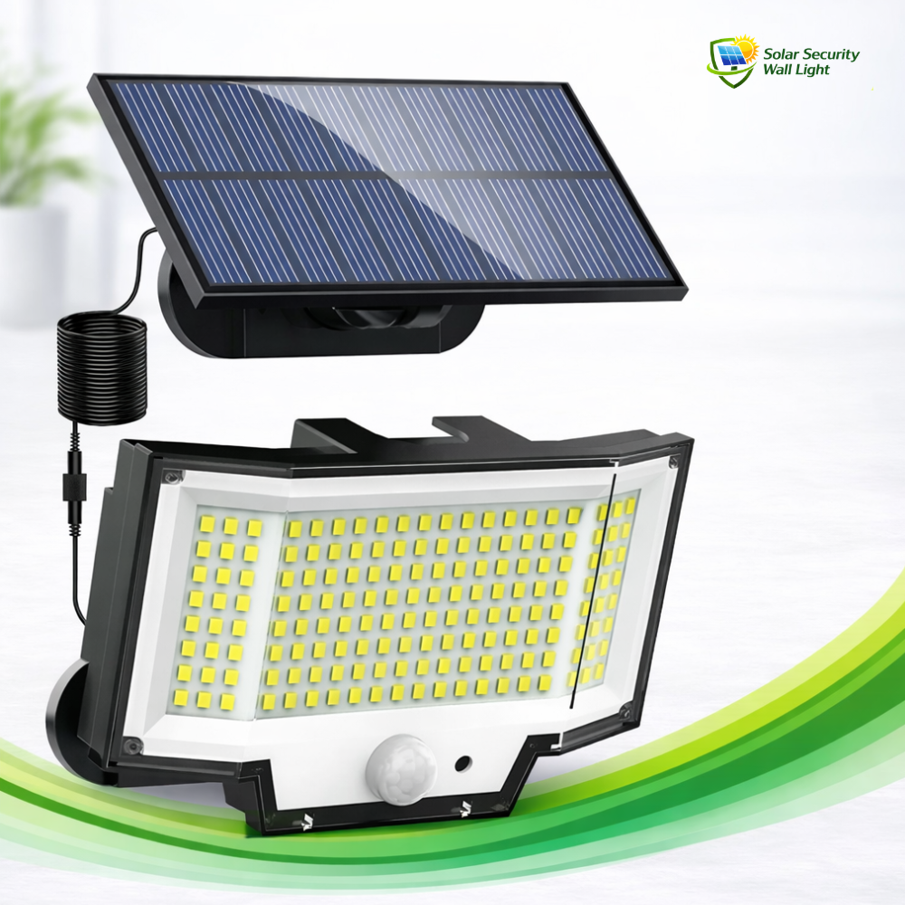 Solar Security Wall Light